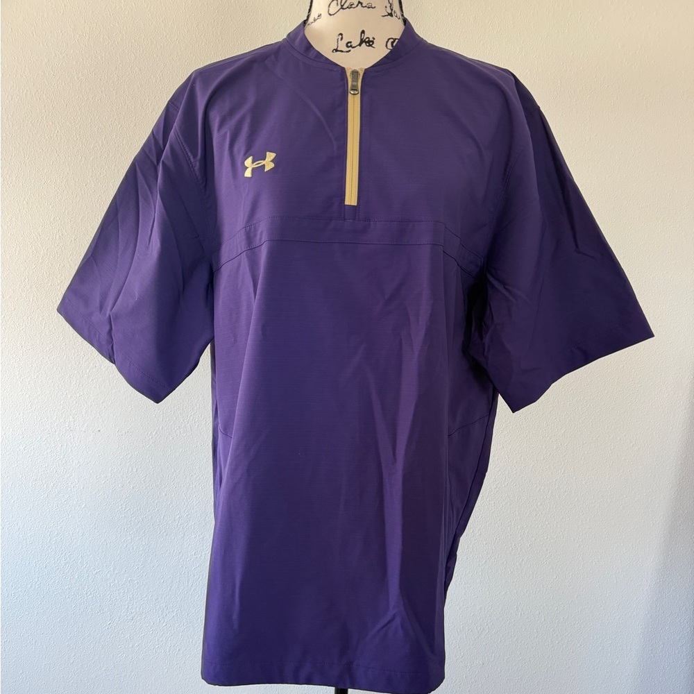 Under Armour Men’s Purple UA Storm Performance Shirt Sz XL Minimalist - Picture 4 of 14